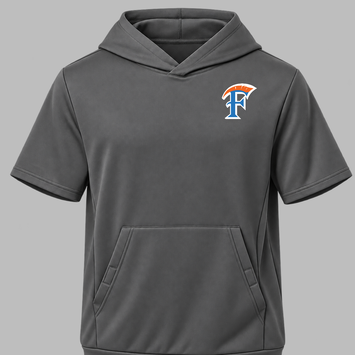 Fins Tech Fleece Hooded Short-Sleeve Sweatshirt