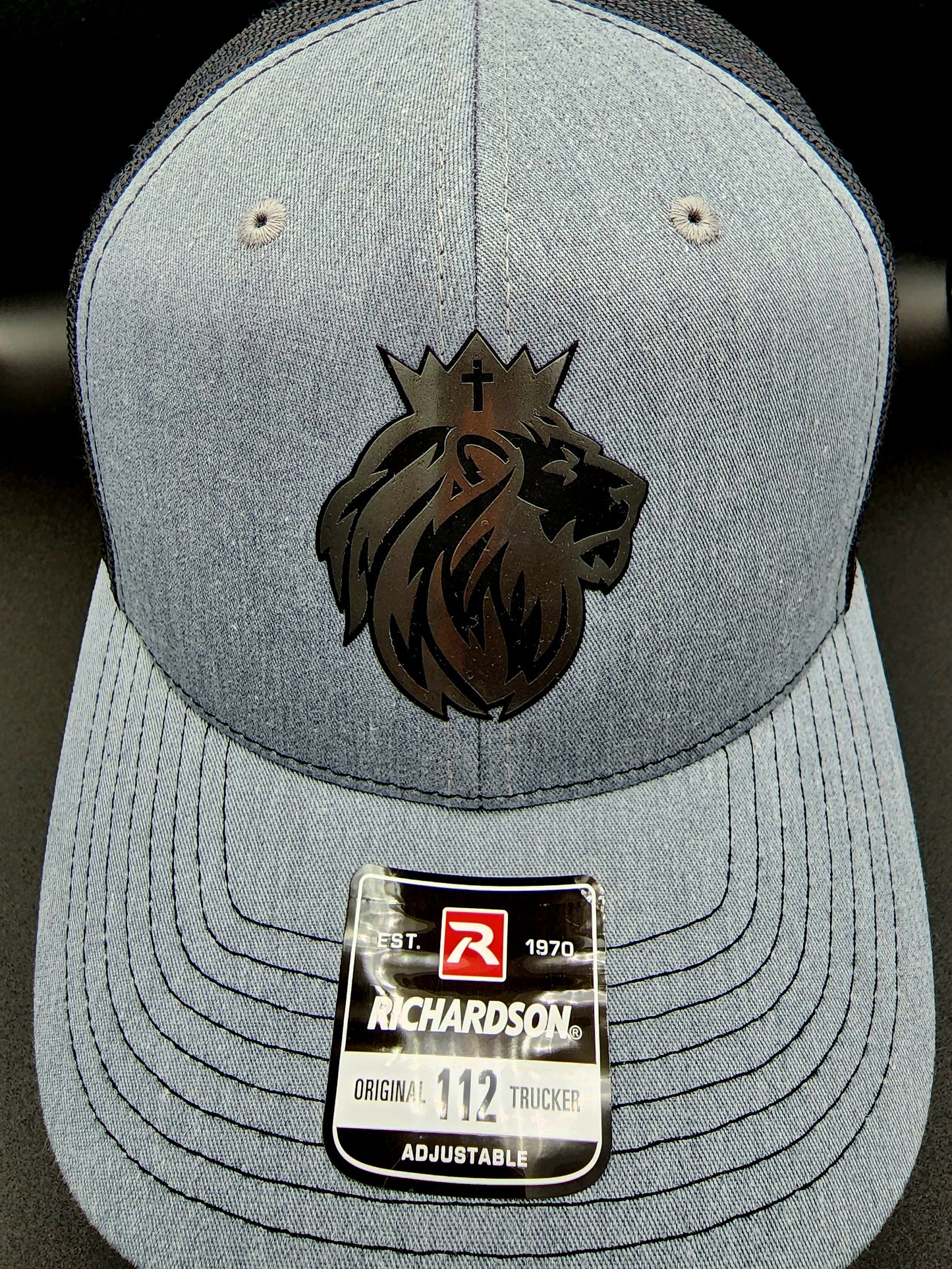 CVCA Metallic Royal Lion Snapback Trucker Hat