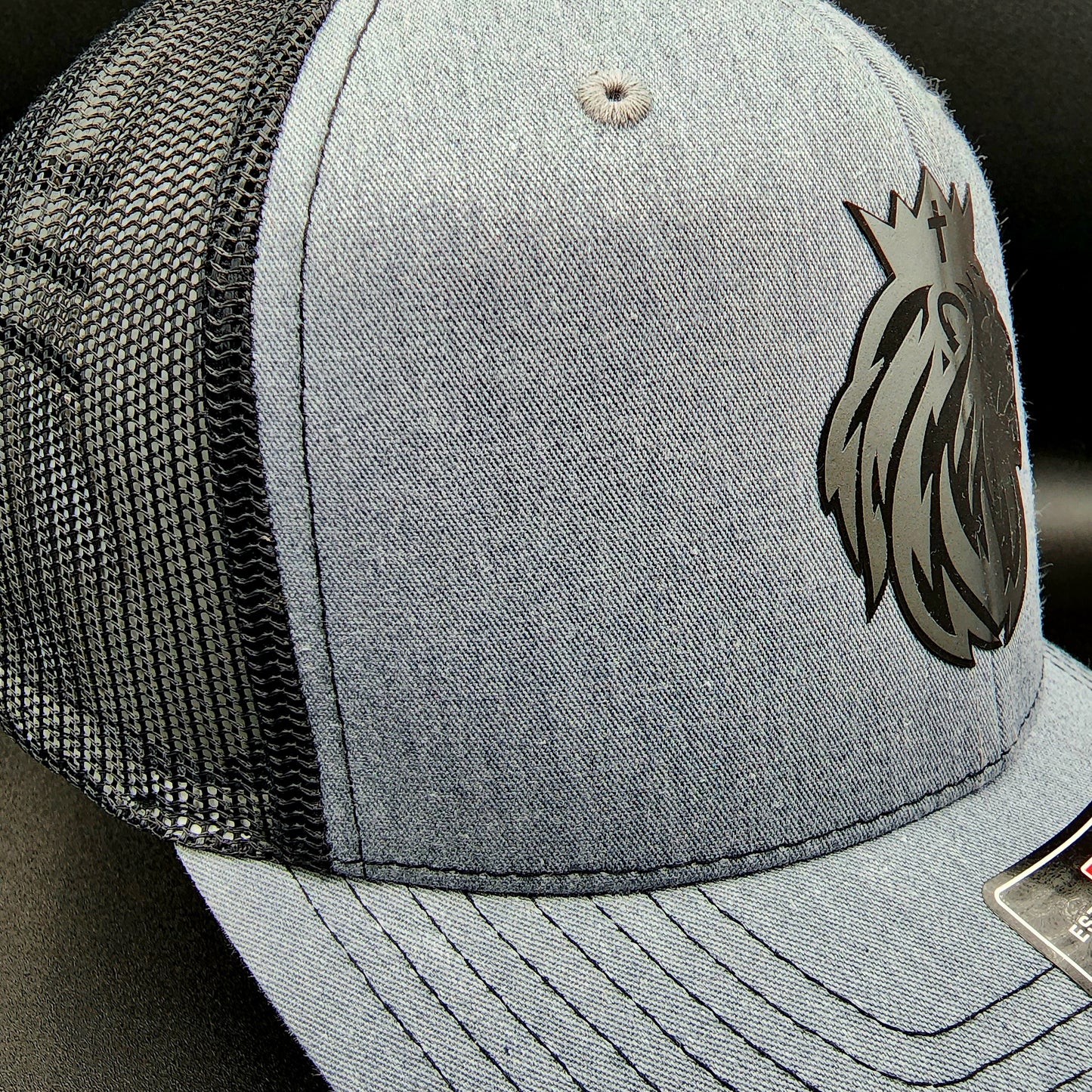 CVCA Metallic Royal Lion Snapback Trucker Hat