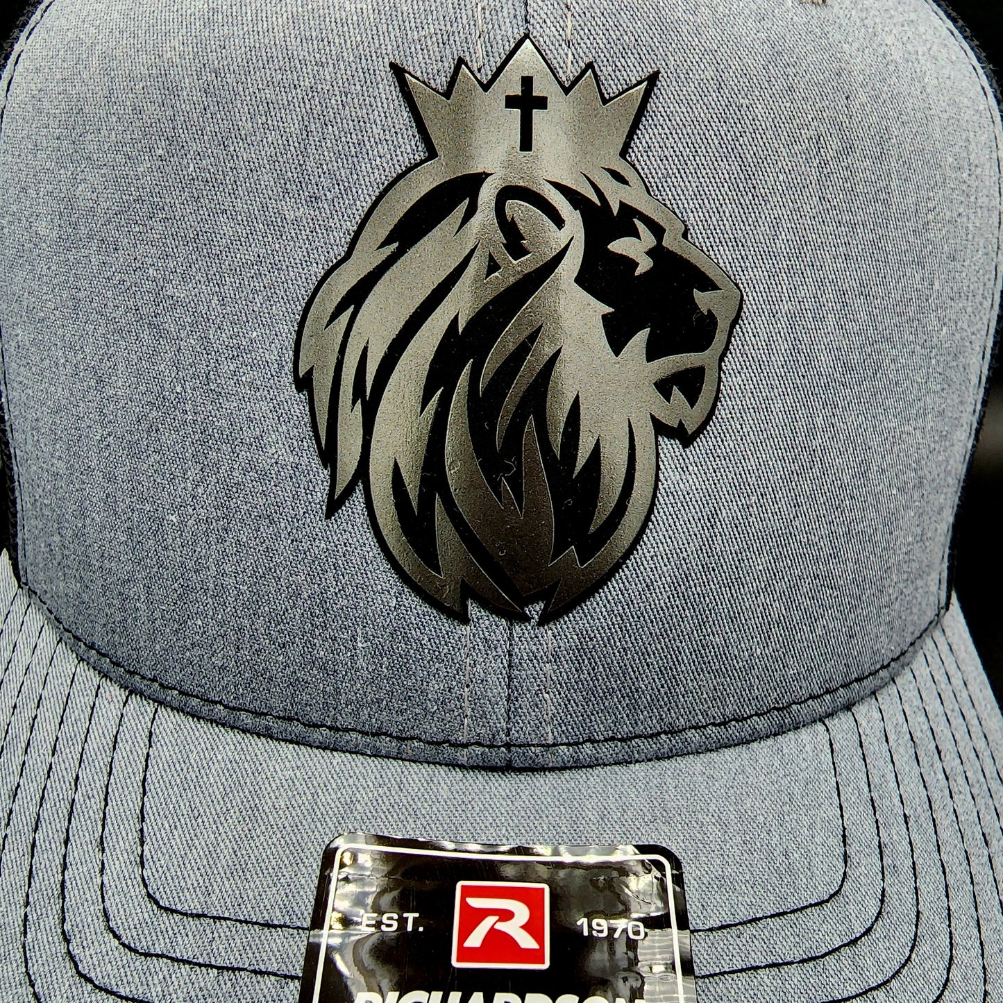 CVCA Metallic Royal Lion Snapback Trucker Hat