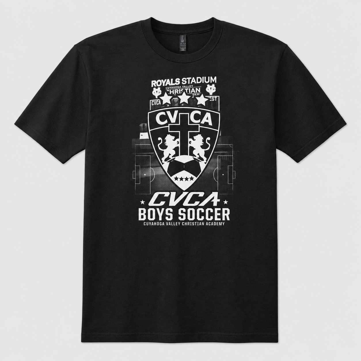 CVCA Boys Soccer | Heritage Stadium Tee