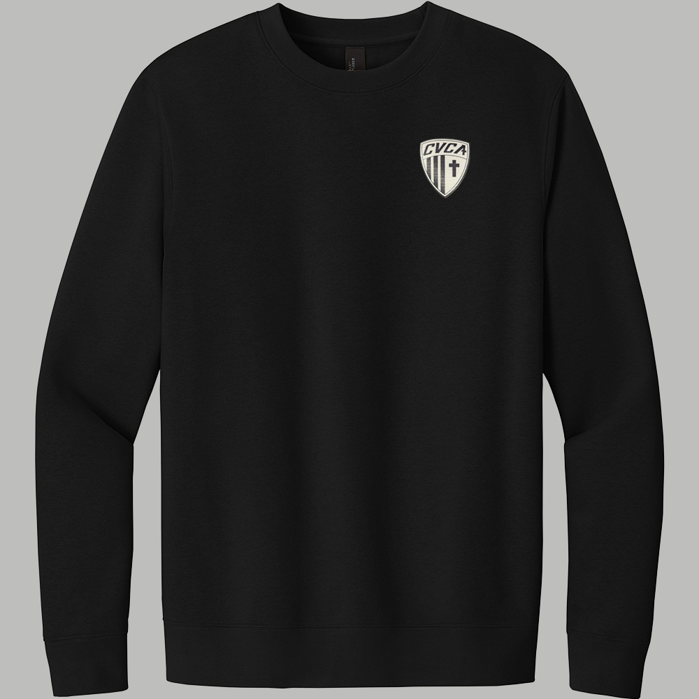 CVCA Girls Soccer Crest Heavyweight Crewneck