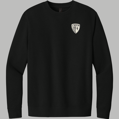 CVCA Girls Soccer Crest Heavyweight Crewneck