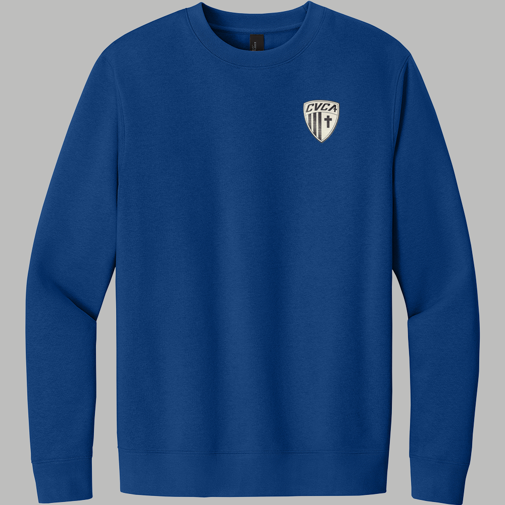 CVCA Girls Soccer Crest Heavyweight Crewneck