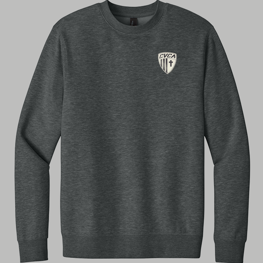 CVCA Girls Soccer Crest Heavyweight Crewneck
