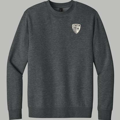 CVCA Girls Soccer Crest Heavyweight Crewneck