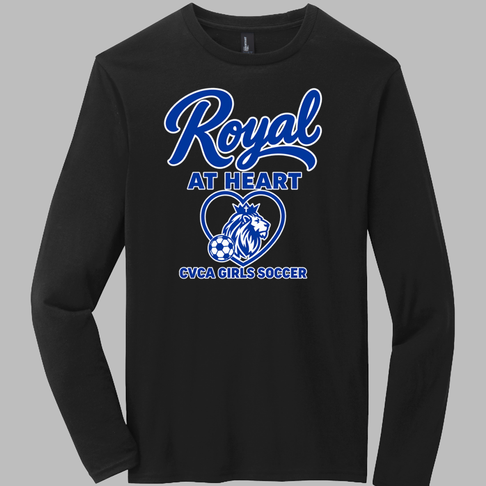 Royal at Heart – CVCA Girls Soccer Tee