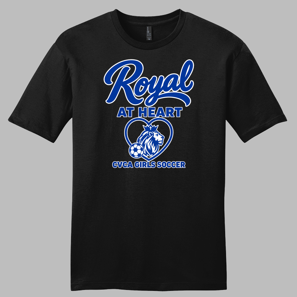 Royal at Heart – CVCA Girls Soccer Tee