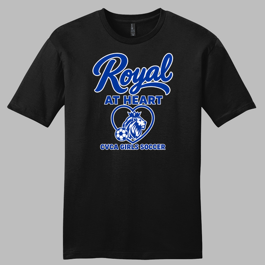 Royal at Heart – CVCA Girls Soccer Tee