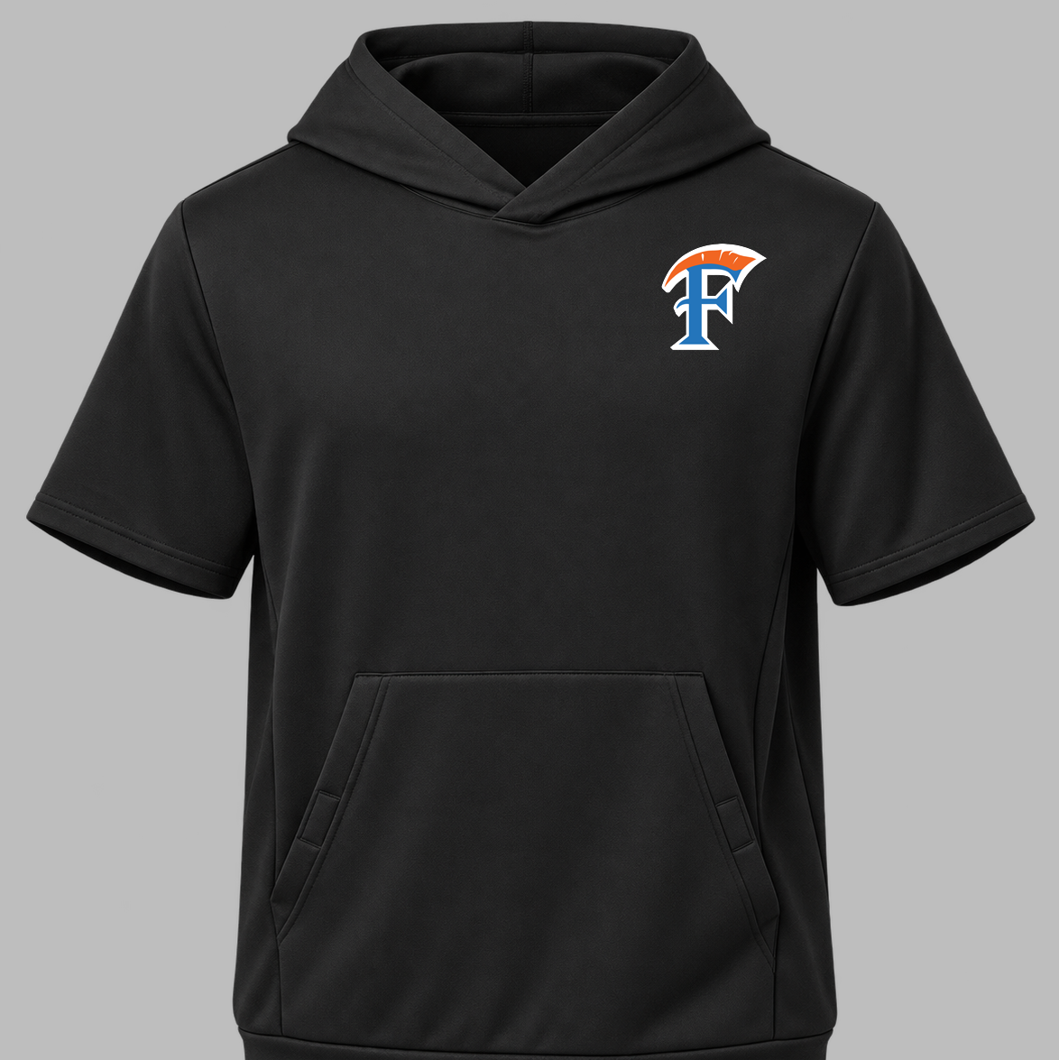 Fins Tech Fleece Hooded Short-Sleeve Sweatshirt