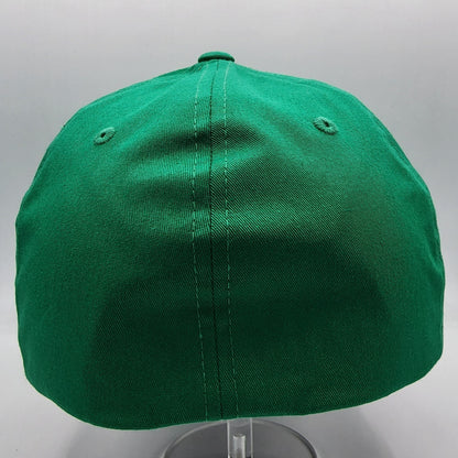 Metallic Four Leaf Clover Fitted Hat, Clover Hat, St. Patricks Day Hat, Lucky Hat Active