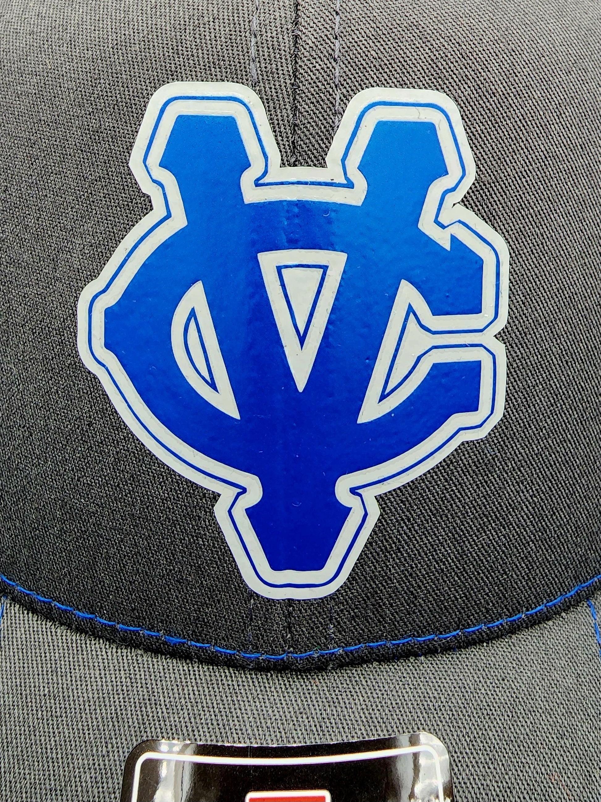 CVCA Metallic Blue "CV" Snapback Trucker Hat – Steadfast Style