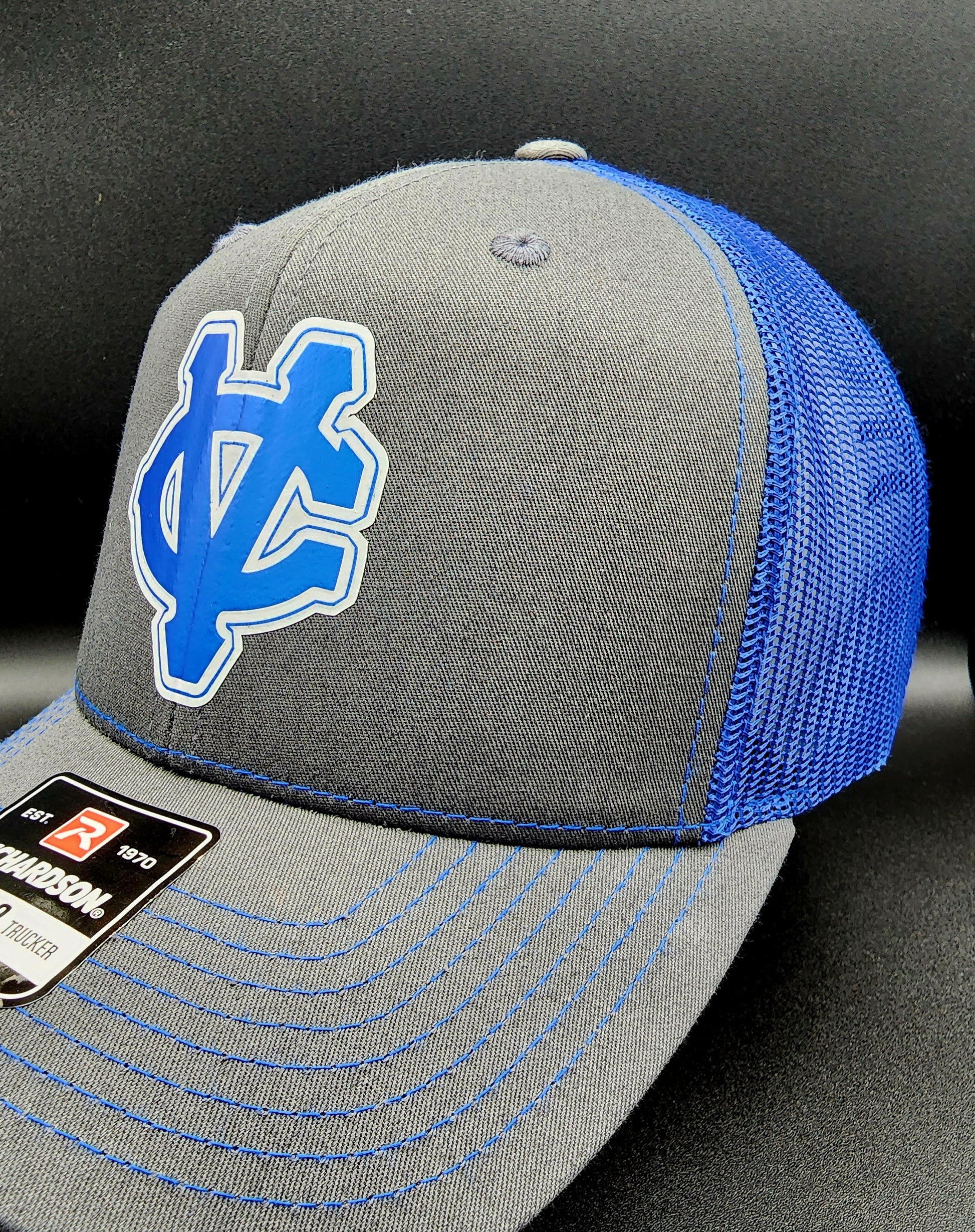 CVCA Metallic Blue "CV" Snapback Trucker Hat – Steadfast Style