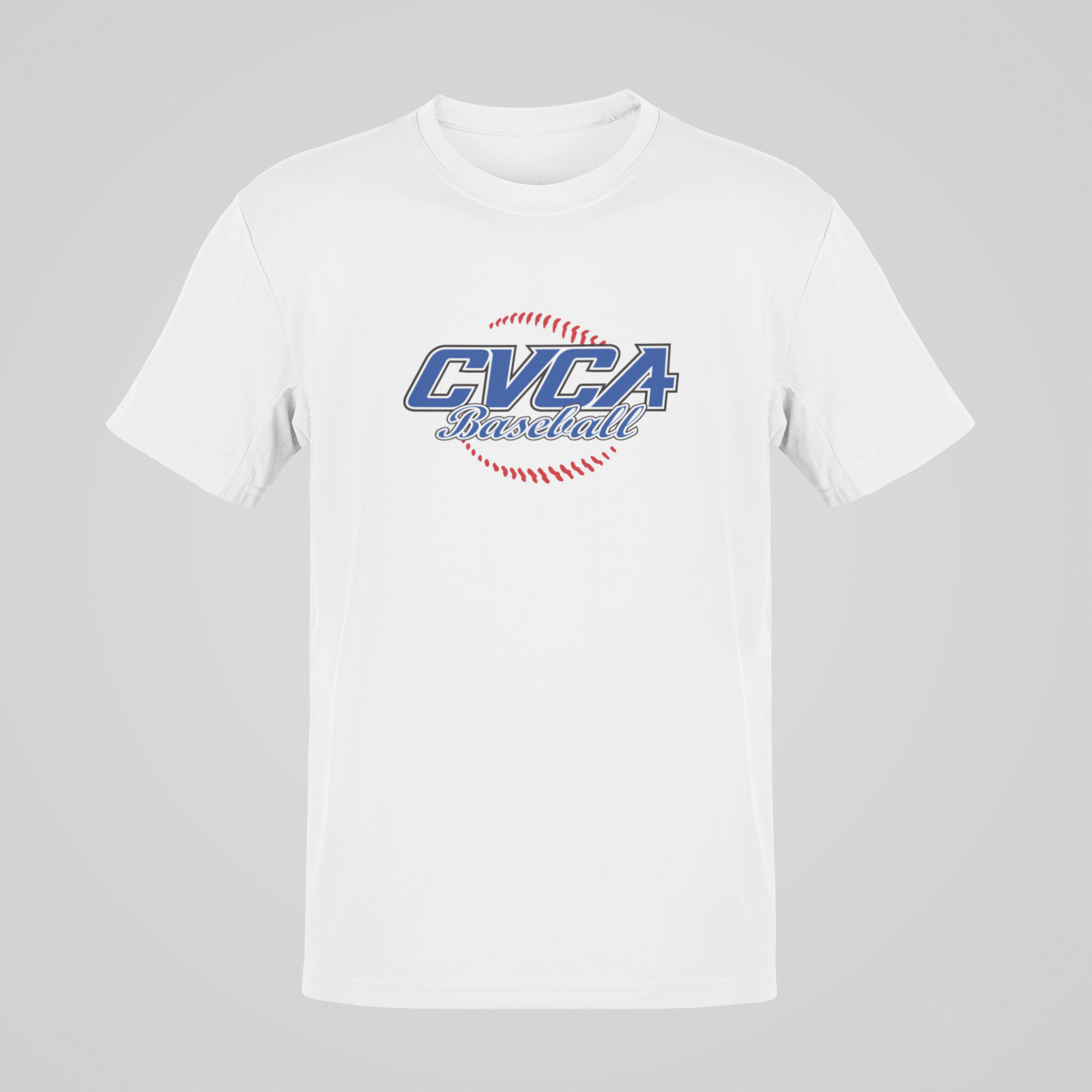 CVCA Baseball Red Stitches Tee – Steadfast Style